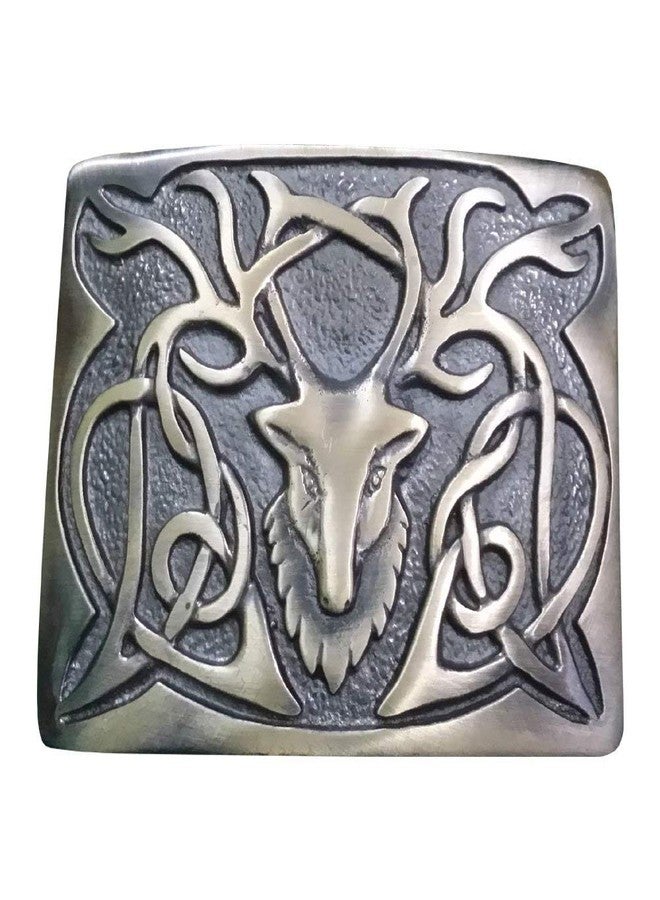 AAR Scottish Kilt Belt Buckle Design Antique Finish - Image 1