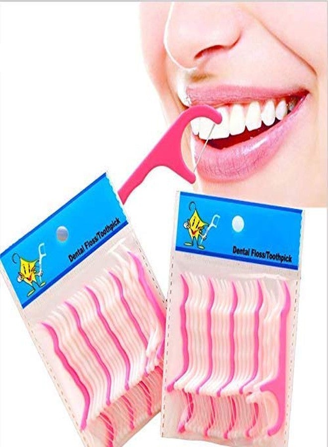 PATEL ENTERPRISE خيط تنظيف الأسنان من باتيل إنتربرايز كريال مع مقبض (عبوة من 2-40 قطعة) - Image 3