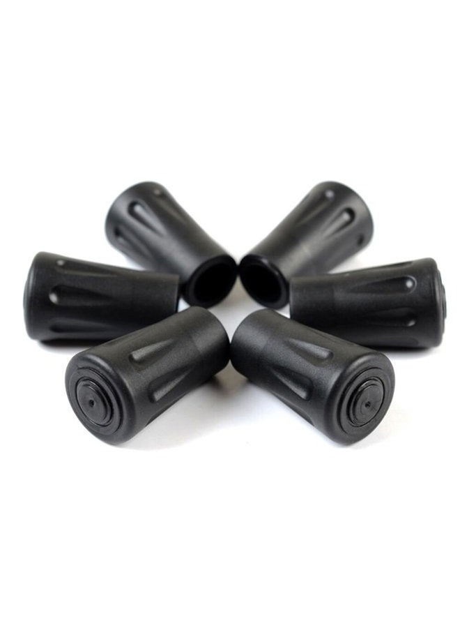 BornFeel Hiking Pole Replacement Tips 16 Pack Rubber Tips for Walking Sticks Tips Trekking Pole Tips Trekking Stick End Protectors - Image 2