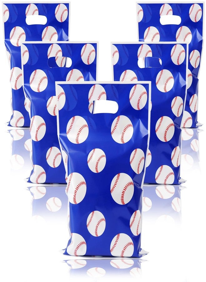 HEPAPATE 40Pcs Baseball Treat Candy Bags,Baseball Party Favors Bag Baseball Theme Gift Bags for Birthday Decorations,Baseball Themed Party Supplies - Image 1