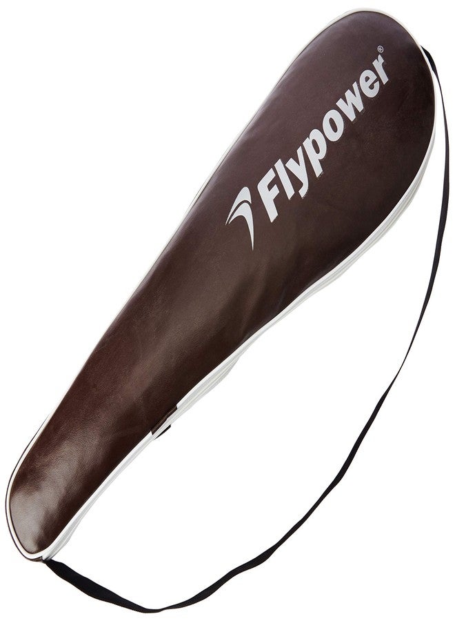 FLYPOWER BADMINTON RACKET AGNI 2 WITH T-SHIRT NIAS BLACK SIZE XL - Image 3