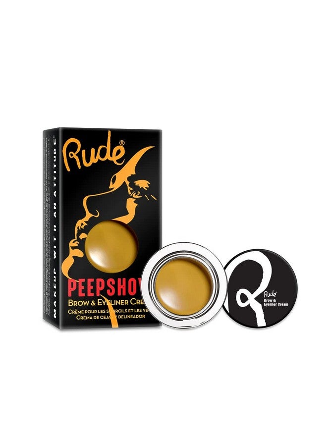 Rude Cosmetics Peep Show Brow & Eyeliner Cream - Hush - Image 1
