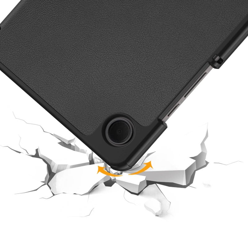 LL Blue Samsung Tab Folio Case Compatible with Multiple Samsung Tab Models with Protective Cover Stand Function and Daily Tablet Carry - Image 2