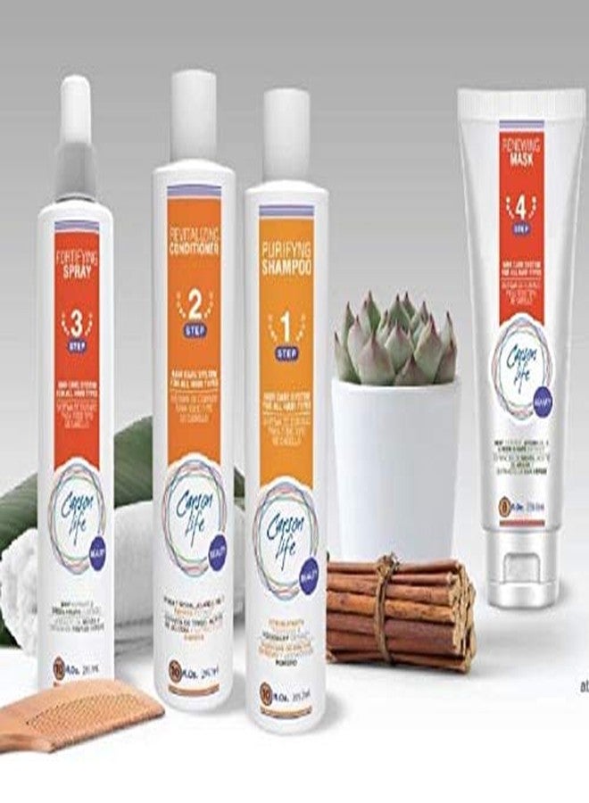 Carson Life Purifying Shampoo 2 Pack For All Hair Types - 20 Oz - Made with Fruits and Herbs Extracts - Energize and Stimulate hair - Helps Prevent Hair Loss and Dandruff - Made In The USA - Image 5