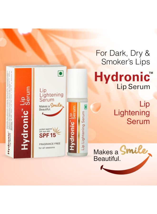Regaliz Hydronic Lip Serum - 4.5Ml | Hydrating, Lightening, Uv Protection With Spf 15| Pack of 2 (2) - Image 2