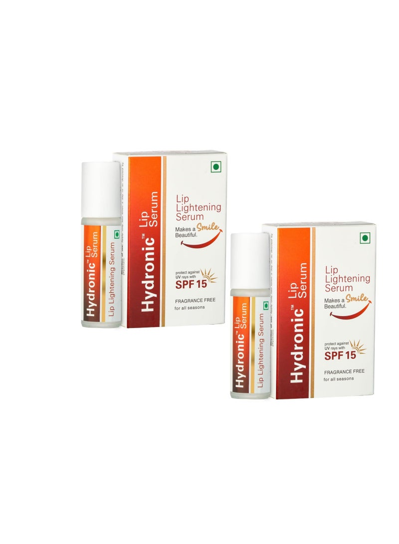 Regaliz Hydronic Lip Serum - 4.5Ml | Hydrating, Lightening, Uv Protection With Spf 15| Pack of 2 (2) - Image 4