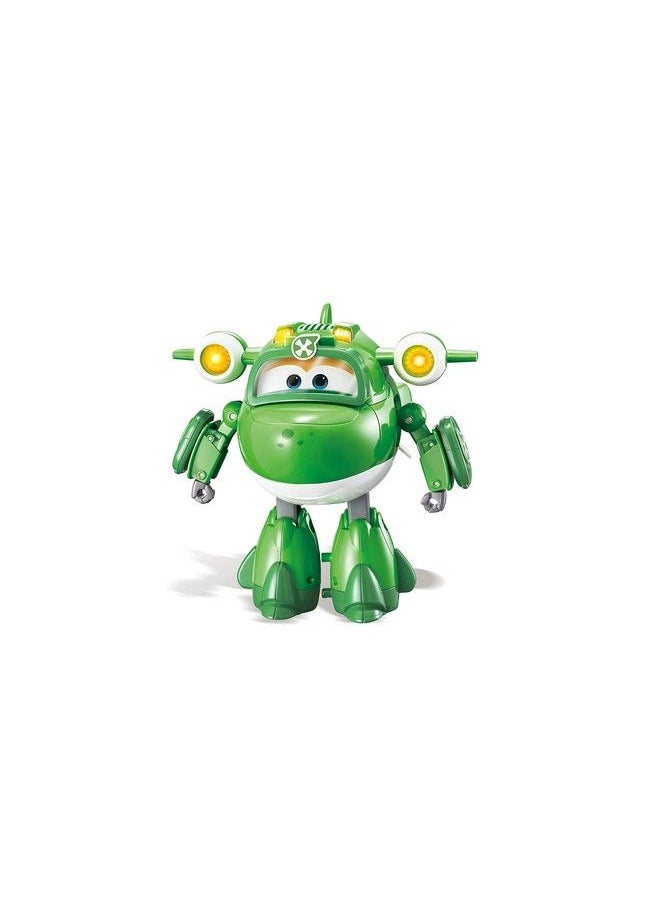 SUPER WINGS - ألعاب طائرة ميرا المتحولة الفاخرة مقاس 15.24 سم | طائرة إلى روبوت | لعبة طائرة هدية للأطفال في مرحلة ما قبل المدرسة 3 4 5 سنوات من الأولاد والبنات | المؤثرات الضوئية والصوتية - Image 1
