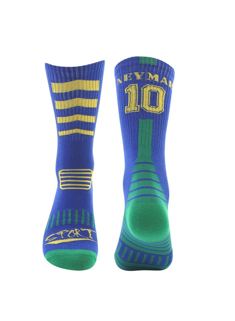 KUYING New Club World Cup Sweat-absorbing and Durable Football Socks 