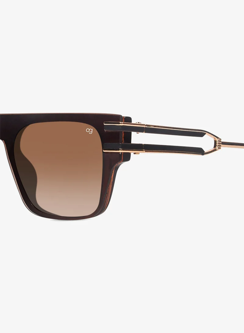 Woggles UV Protection Rectangle Sunglasses| Men & Women