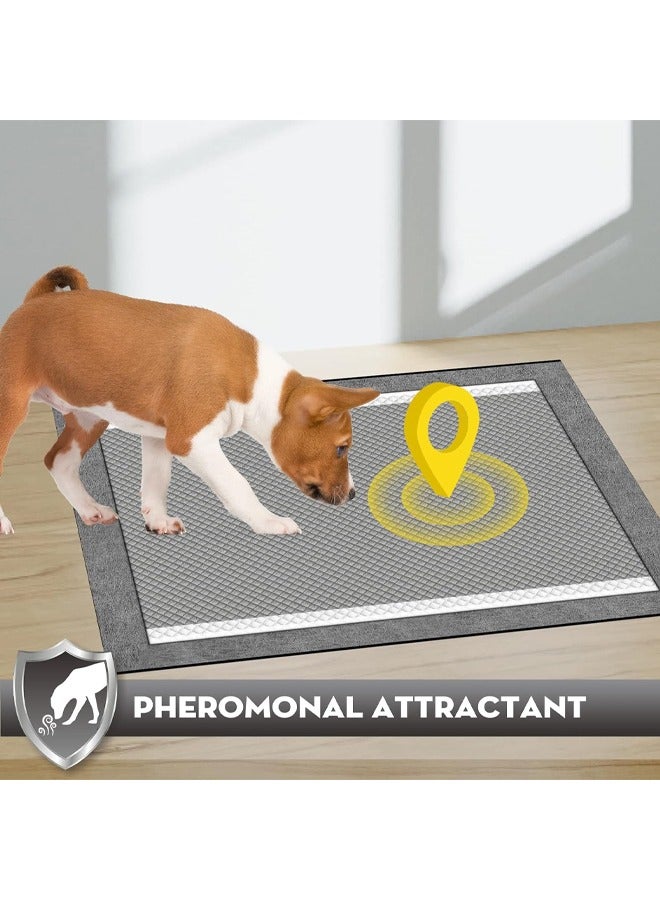 Dog Pee Pads Activated Bamboo Charcoal 60*90CM Super Absorbent Waterproof Quick Dry 6 Layers Leak Proof and Odor Control for a Fresh Environment for Puppies Dogs and Pets Training - Image 5