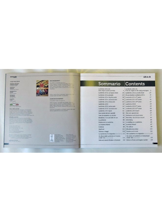 Lambretta 125 A-B: Storia Modelli e documenti/History, models and documents  - Image 2