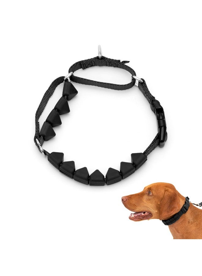 بيت سيف طوق تدريب PetSafe Soft Point - يساعد على إيقاف السحب - أكثر أمانًا من أطواق الشوكات أو الخنق - يعلم آداب المقود بشكل أفضل - طوق تدريب بدون سحب مع نقاط مطاطية للكلاب - متوسط، أسود - Image 1