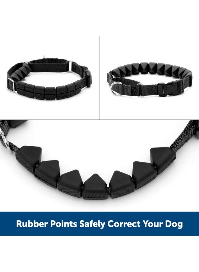 بيت سيف طوق تدريب PetSafe Soft Point - يساعد على إيقاف السحب - أكثر أمانًا من أطواق الشوكات أو الخنق - يعلم آداب المقود بشكل أفضل - طوق تدريب بدون سحب مع نقاط مطاطية للكلاب - متوسط، أسود - Image 3