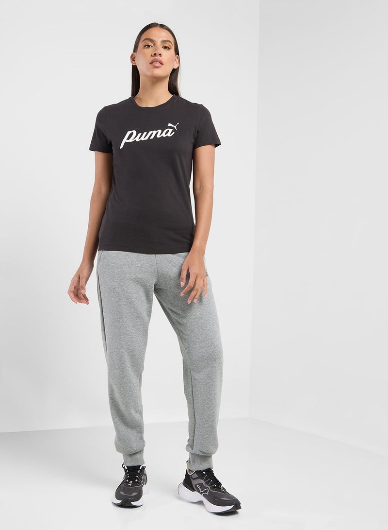 PUMA Essential Script T-Shirt - Image 4