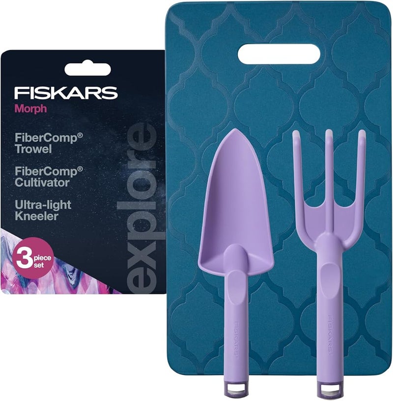 فيسكارس 1 Fiskars طقم منشار ومقلم قابل للطي، مقصات حديقة، مقصات بستنة بشفرة فولاذية حادة مقاومة للصدأ مع منشار تقليم قابل للطي بشفرة منشار ذات أسنان قوية - Image 2
