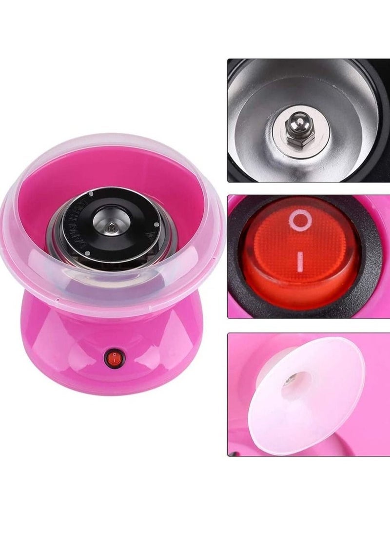Gravity Cotton Candy Machine,450W Mini Electric Maker, DIY Sugar Floss Machine, Suitable for Parties, Cookouts, or Just a Special Surprise!(Pink)  - Image 3