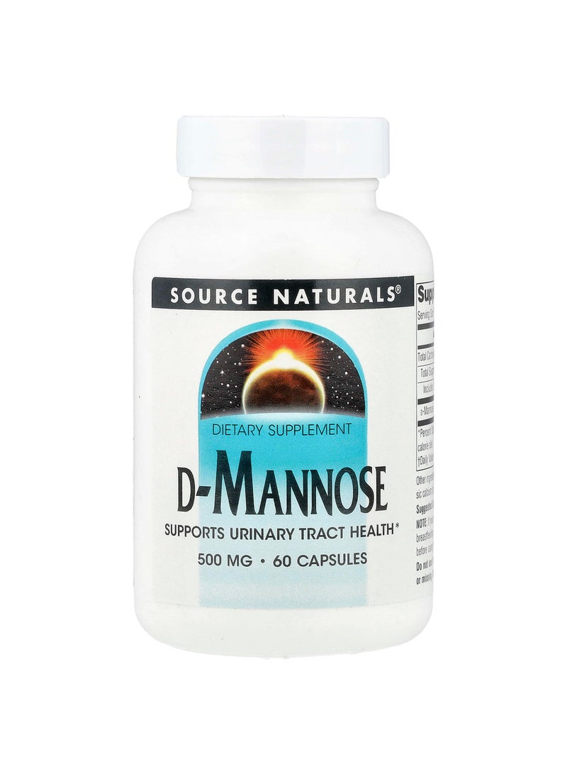 D-Mannose, 60 Capsules