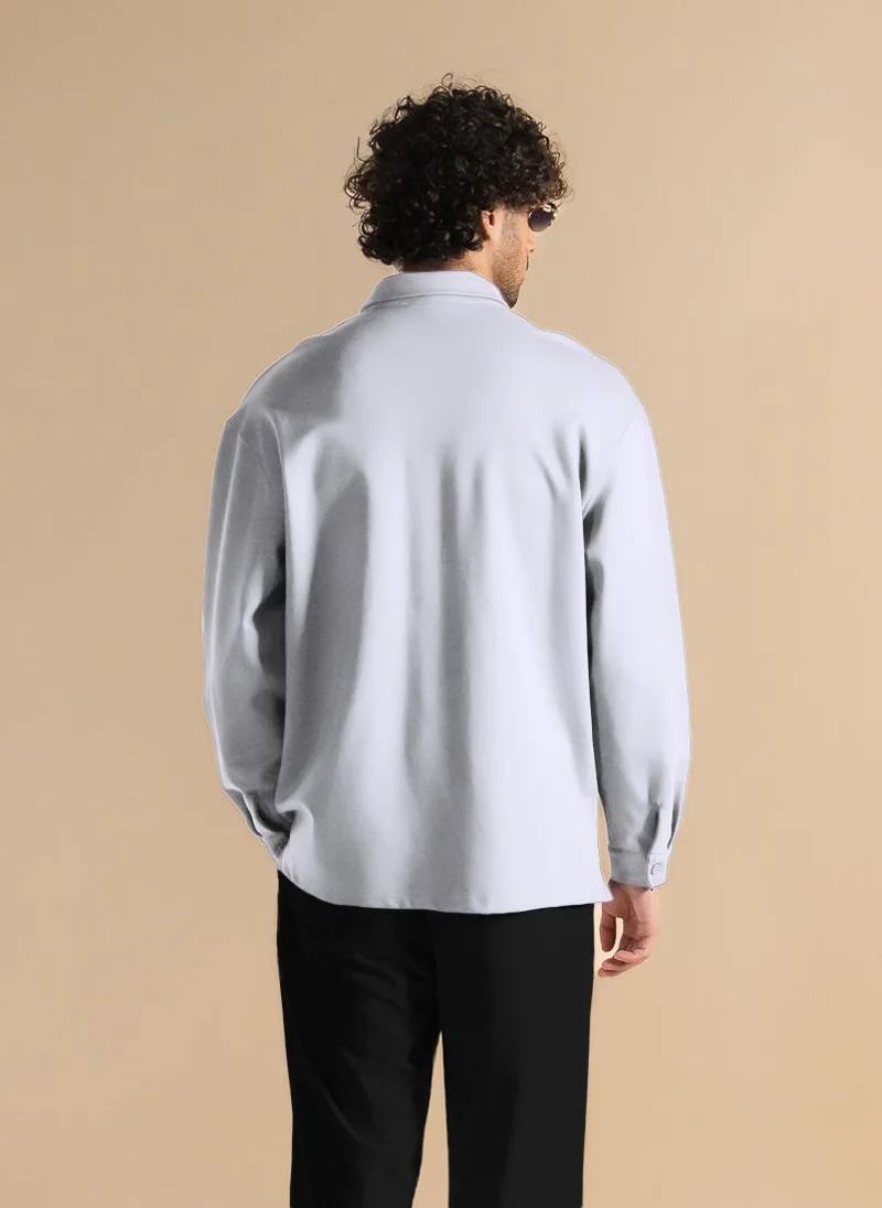 SHAPES DETAILED MIDWEIGHT SHIRT