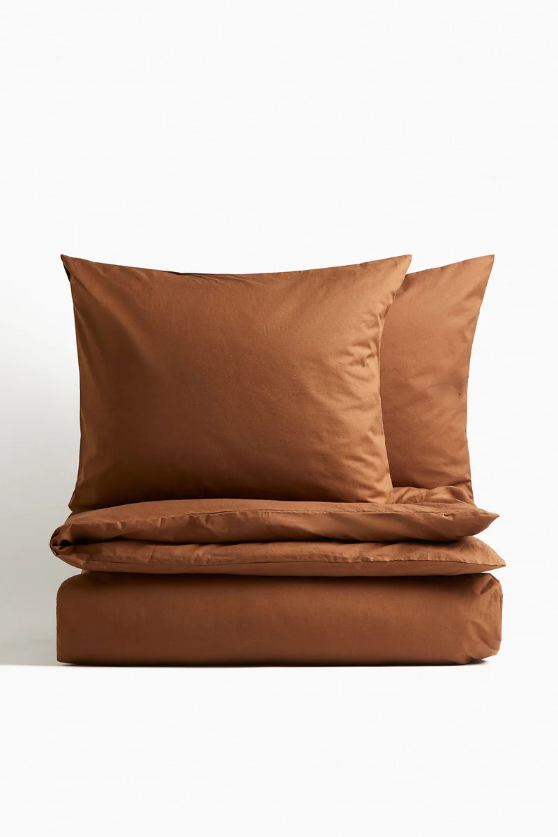 اتش اند ام طقم غطاء لحاف من القطن