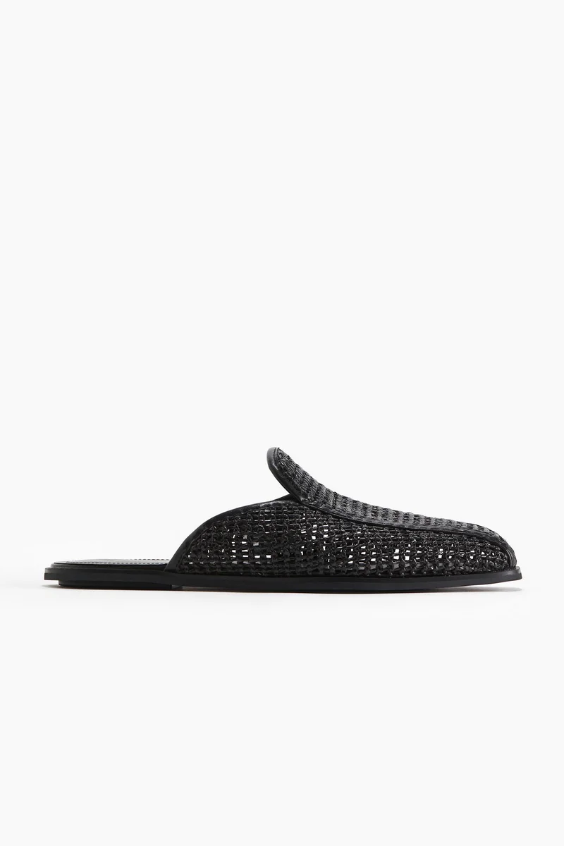 H&M Mesh mule loafers