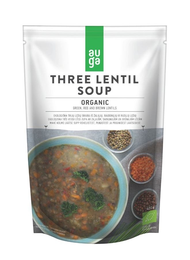 Auga Organic Three Lentil Soup  - Image 1