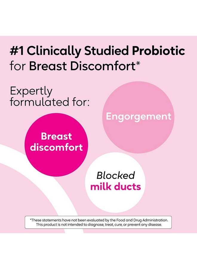 BioGaia BioGaia Elactia Breastfeeding Probiotic | Lactation Supplements | Newborn Essentials and Probiotics for Both Mom & Baby | Daily Supplement for Healthy Lactation | 30 Count | Breastfeed Happy - Image 4