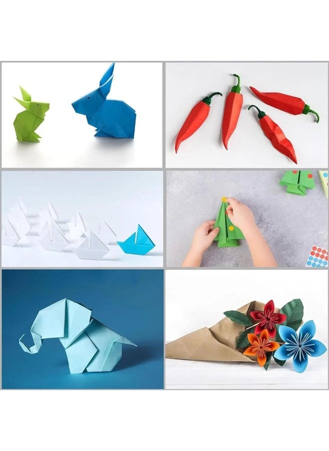 VIO Vibrant Assorted A4 Color Paper Sheets 100 PCS for Decorating Drawing Origami Construction Printing Scrapbooking Card Making DIY Arts Crafts Ideal for School Kindergarten Home Projects for Girls Boys 80 GSM Craft Paper in 10 Colors Suitable for Printing  - Image 2