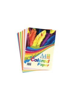VIO Vibrant Assorted Color Paper Sheets 100pcs for Decorating Drawing Origami Construction Printing Scrapbooking Card Making DIY Arts & Crafts Ideal for School Kindergarten Home Projects Girls Boys  - Image 2