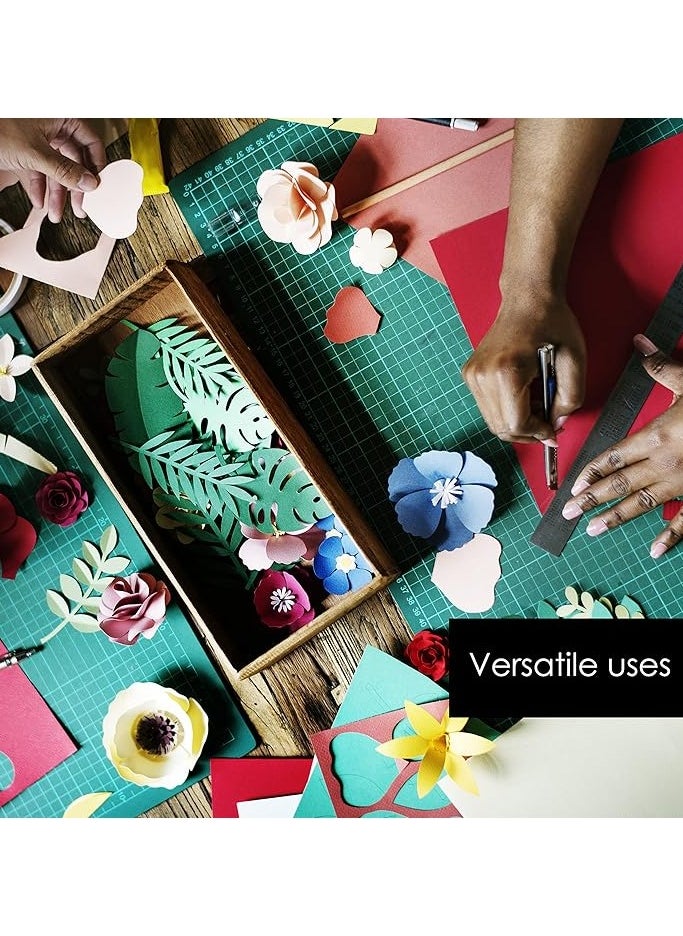 VIO Vibrant Assorted Color Paper Sheets 100pcs for Decorating Drawing Origami Construction Printing Scrapbooking Card Making DIY Arts & Crafts Ideal for School Kindergarten Home Projects Girls Boys  - Image 5