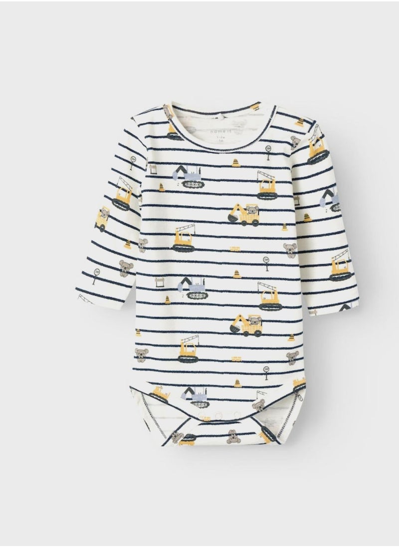 NAME IT - Kids Striped Bodysuit - Image 1
