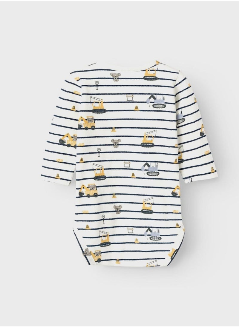 NAME IT - Kids Striped Bodysuit - Image 1