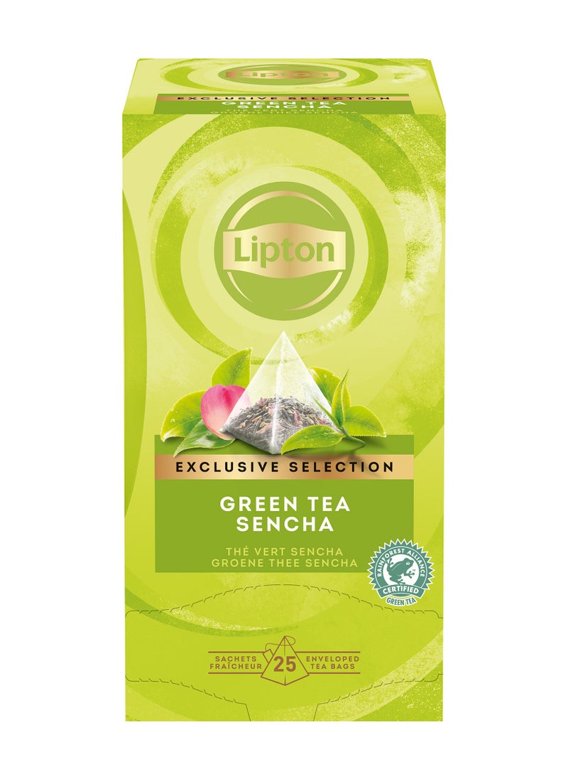 Exclusive Selection Green Tea Sencha 25 Teabags (50g)