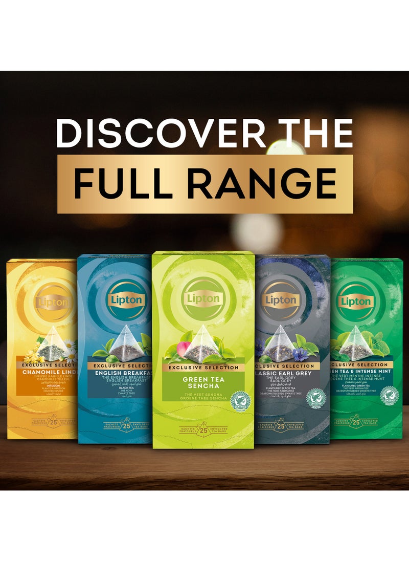 Exclusive Selection Green Tea Sencha 25 Teabags (50g)