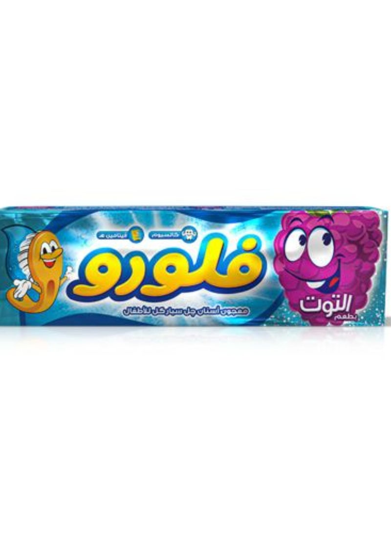 Fluoro Fluoro Eva Toothpaste With Blueberry 50 gm  - Image 2