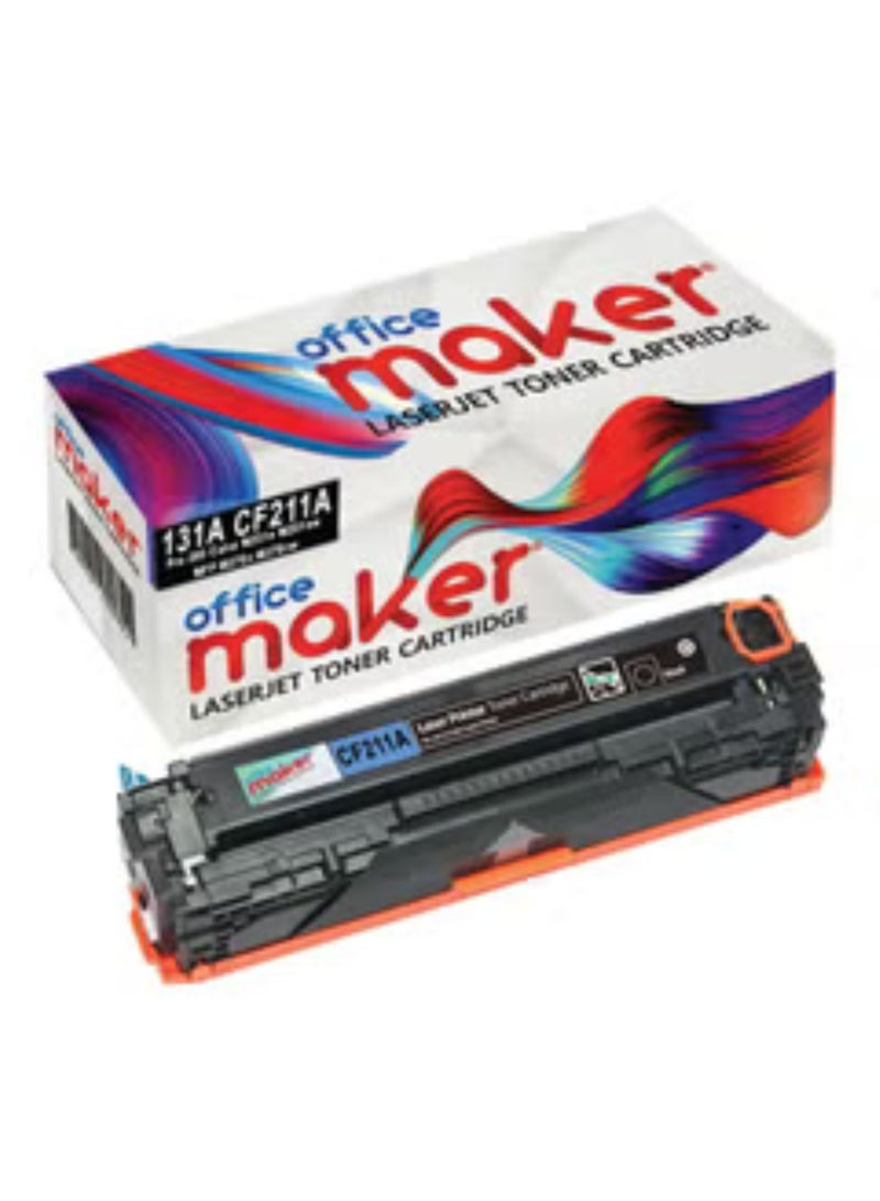Office Maker 131A CF211A Laserjet Toner Cartridge for Printer Blue - Image 2