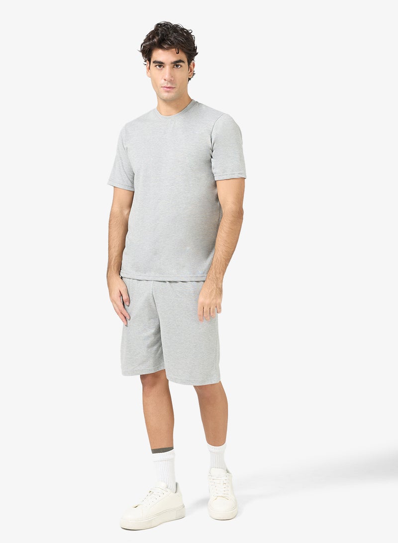 سفنتي فايف بيسيكس طقم تي شيرت وشورت - Image 1