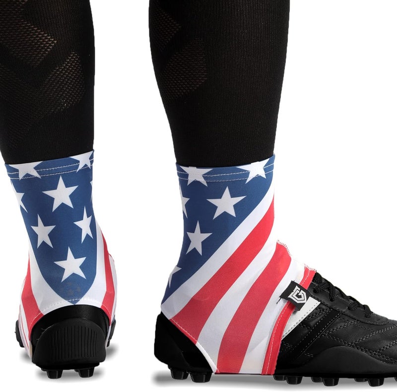 Gridiron Gladiator Cleat Covers - Football Spats - Football Cleat Cover - Cleat Spats for Soccer, Baseball & Softball - Image 1