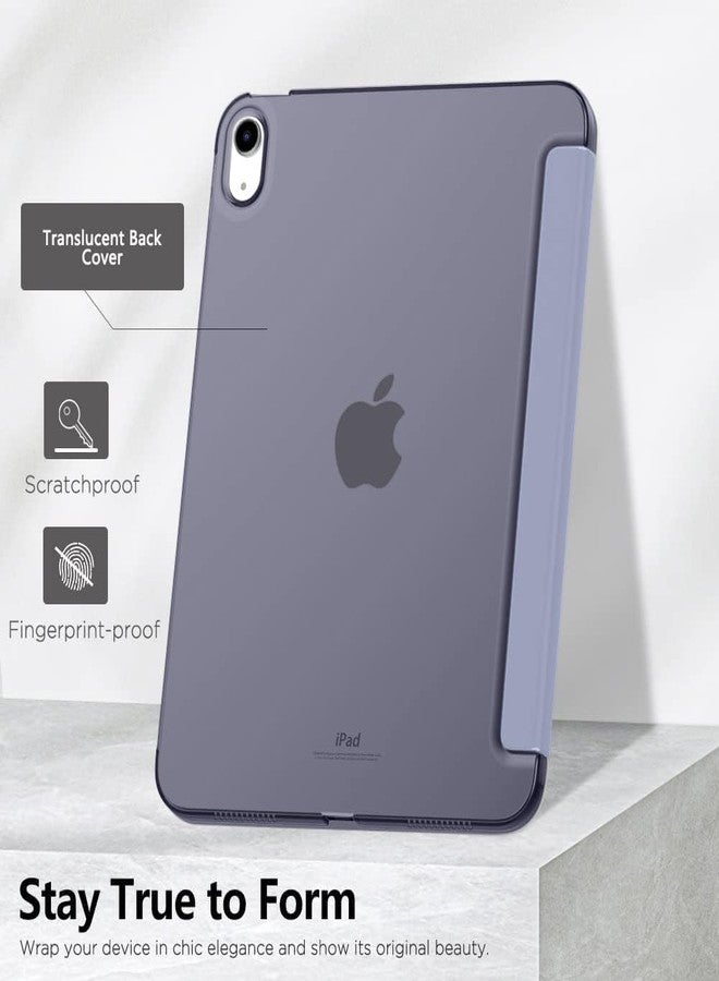 MOCA Case for iPad (A16) 11th Generation 11 Inch 2025 10th Generation 2022 iPad 10.9 Inch Slim Shell Back Protective Smart Cover for 10.9” iPad 10th 2022 Release A2696 A2757 A2777 (Lavender) - Image 4