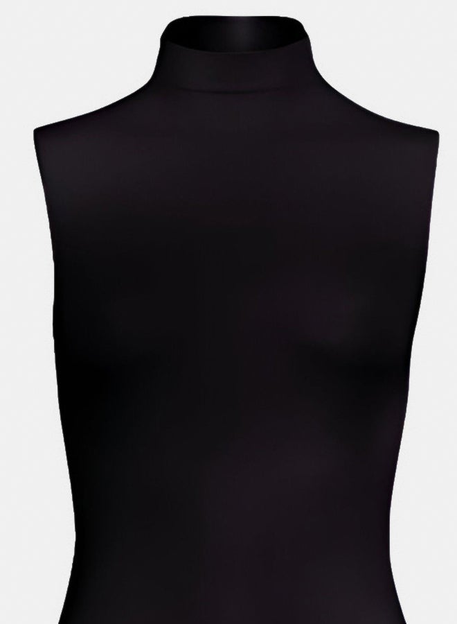 Silvy Lycra Wave1 High Neck Sleeveless Bodysuit Underwear For Women - Image 2