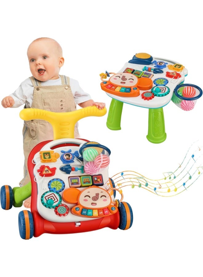 Baby Push Walker with Educational Activity Center - Image 1