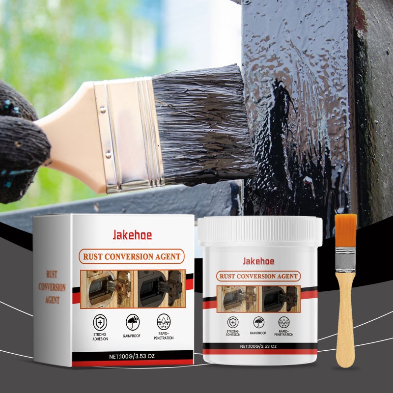 Jakehoe Rust Converter, Rust-Free Rust Restoration, Rust-Fixing, Corrosion-Resistant, Effective Protection, Long-Lasting And Stable Primer - Image 2