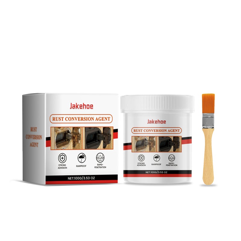 Jakehoe Rust Converter, Rust-Free Rust Restoration, Rust-Fixing, Corrosion-Resistant, Effective Protection, Long-Lasting And Stable Primer - Image 1
