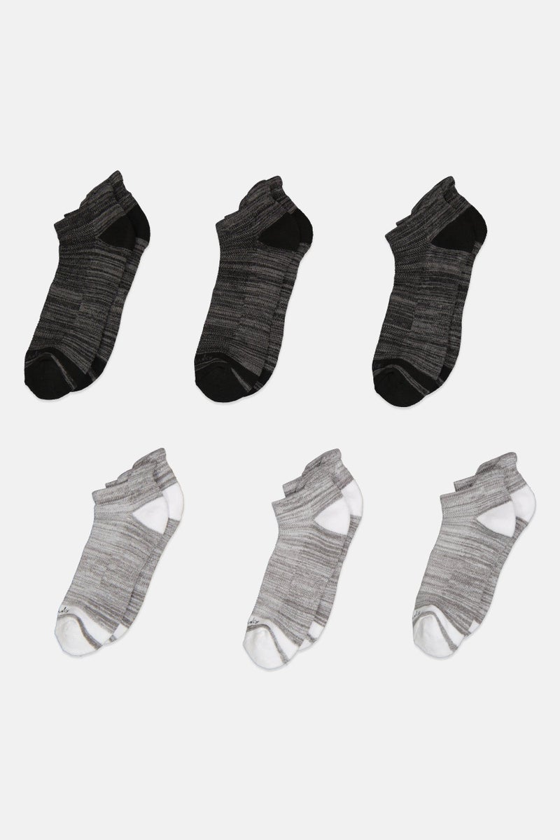 clarks Women 6 Pairs Brand Logo Chaussettes Socks, Multicolor - Image 3