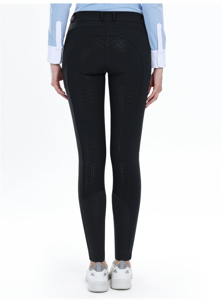 عام المرأة ركوب الخيل السراويل مقعد كامل سيليكون الفروسية المؤخرات الجوارب الخيل مع جيوب - Image 3