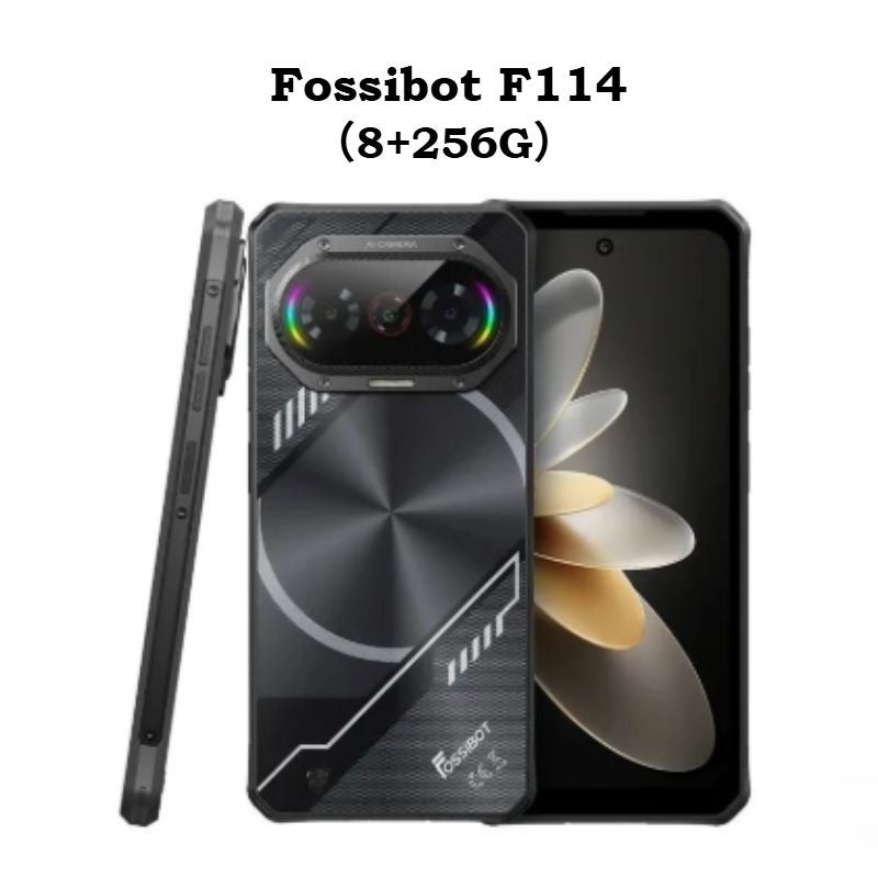 فوسيبوت هاتف ذكي fossibot F114 - أسود - Image 1