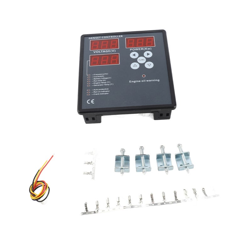 تحكم المولد الكهربائي شاشة LED عرض 0.56 بوصة لوحة PC لمولد ديزل SGC501 بواجهة TTL - Image 1