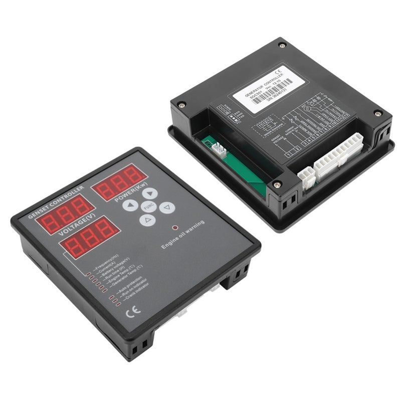 تحكم المولد الكهربائي شاشة LED عرض 0.56 بوصة لوحة PC لمولد ديزل SGC501 بواجهة TTL - Image 4