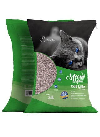 Meow Mates  Cat Litter, Apple Scent - 25L/20kg, Clumping & Odor Control - pzsku/Z97B3EB6622193BFE2009Z/45/_/1726483061/edaa3226-d34b-4030-a612-759dcc6275e4