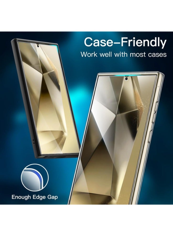 Glass Guard screen protector for Samsung Galaxy S24 Plus with full coverage from edge to edge (matte, anti-dust, anti-fingerprint) - Image 3