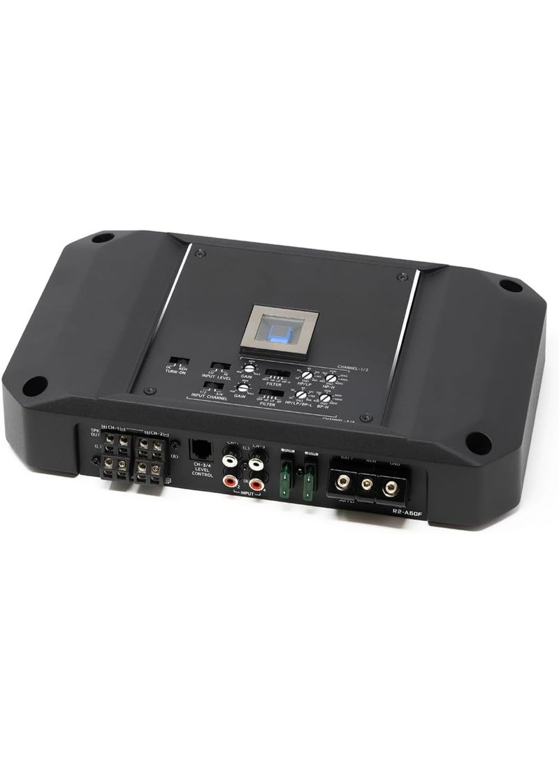 Alpine R2-A60F R-Series 4-Channel Amplifier - 150W x 4 at 2-Ohm, Hi-Res Certified - Image 4